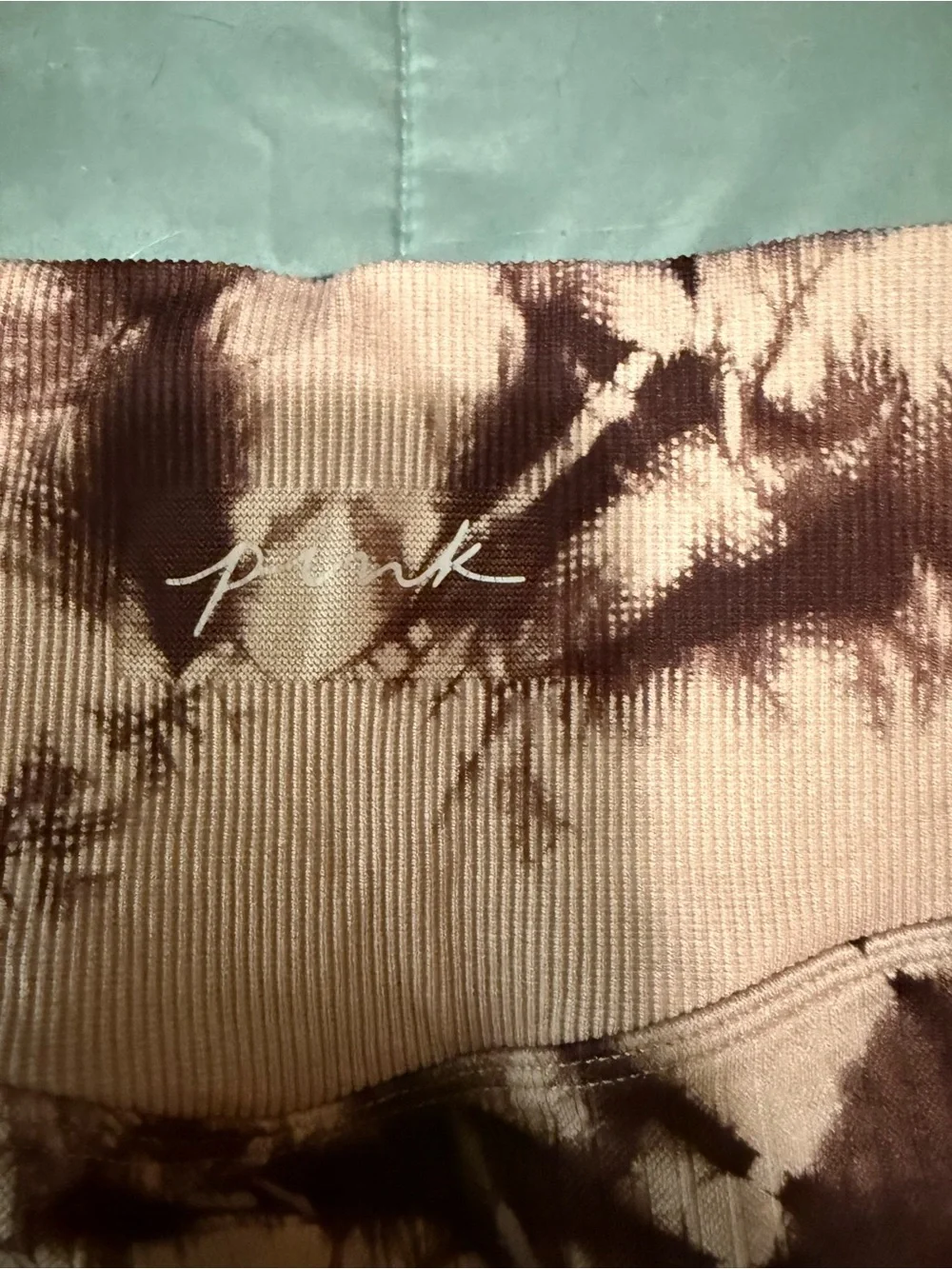 Tie-Dye leggings - Pink/Brown & Black/Gray